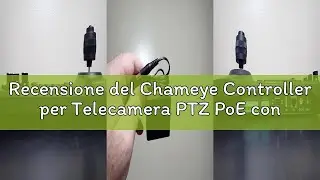 Recensione del Chameye Controller per Telecamera PTZ PoE con Joystick 4D, Controller Telecamera PTZ,