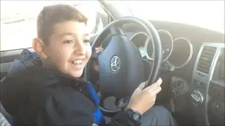 Zach Drives the Car!!