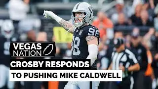 Maxx Crosby responds to pushing Raiders coach