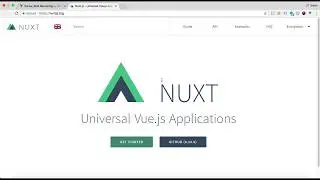 VueJS - SSR with NUXTJS เริ่มต้นติดตั้ง และ Run Project