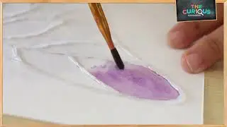 Raised Glue Gun Painting Technique