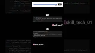 Interactive Range Slider with Percentage | HTML & CSS Code Tutorial 🤔 