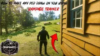 How To Force A Ped To Pull On You Using Rampage Trainer | Red Dead Redemption 2