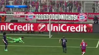Pro Evolution Soccer 2015 ML career Bayern : PSG vs Bayern 3-3  1-3 semi final