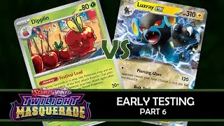 Twilight Masquerade Early Testing, Part 6: Festival Grounds vs. Luxray ex