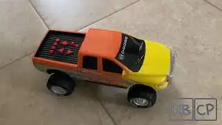 2009 Road Rippers Top Tune Come Back Dodge Ram 1500 {Orange/Yellow} (Extremely Rare Variant/Color!)