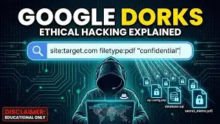 What is Google Dorking? 🔍 Ethical Hacking Tutorial for Beginners 💻