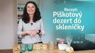 Piškotový dezert do skleničky
