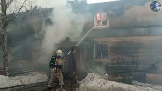 Пожар в жилом доме по ул. Баумана. Ранг 1-бис