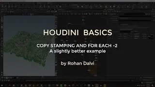 Houdini Basics - Copy stamp and for each 2