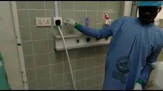 simple demonstration of Siemens C-Arm x-ray machine set up