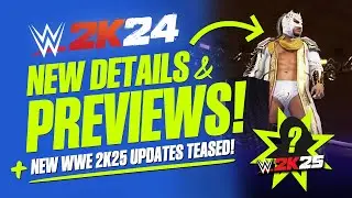WWE 2K24: New DLC Details & Bonus Content, 2K25 Updates Teased, New Legend & More!