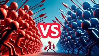 Stickman Fight Marble Ragdoll Battle in Unity