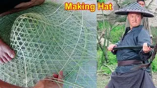 Making Bamboo Hat Wu Jing's swordsman hat