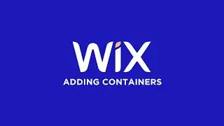 Adding a Container Box on Wix Website Builder