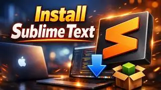 How to Install Sublime Text on Mac | Install Packages | Download Sublime Text 3
