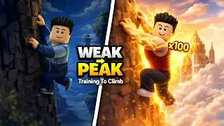 I Trained Until MAX POWER… Roblox Training To Climb