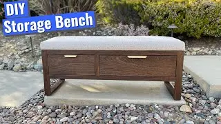 DIY Storage Bench