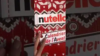 Unboxing Nutella Advent Calendar 🍫 