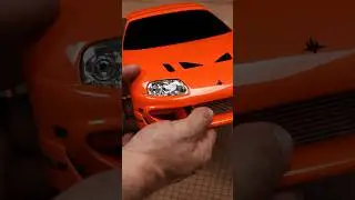 3D Printed Fast and Furious Toyota Supra Rc Car - 3D Printing Timelapse