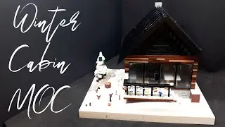LEGO Winter Cabin MOC
