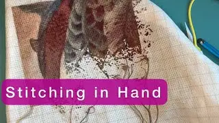 Stitching in Hand - Cross stitch and chat Stitch With Me Flosstube