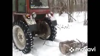 Т 25 трелює ліс