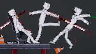 People Fight Each Other On High Tower In People Playground (5)