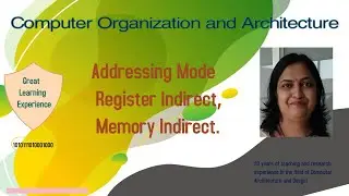 Register Indirect and Memory Indirect Addressing mode