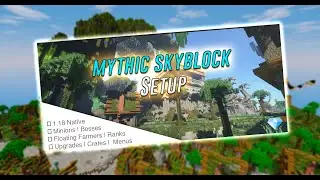Mythic Skyblock Setup [PAID] | Minecraft