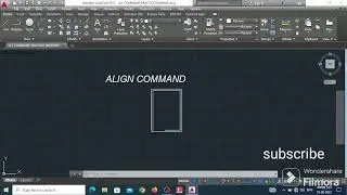 Align command in AutoCAD,how to align object in autocad#ytvideoes #sky #autocad