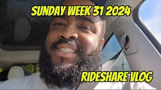 Tesla Rideshare Vlog LA Sunday Week 31, 2024