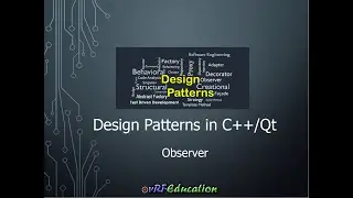 Design Patterns in C++/Qt – Observer Pattern Explained (Real-time Communication)