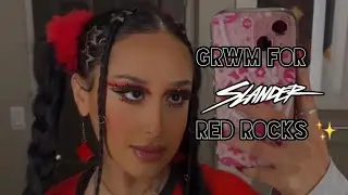 Rave Day GRWM ✨ (Slander Red Rocks)