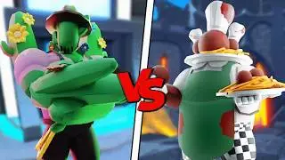 TITAN CACTUS MAN vs TITAN MEATBALL MAN (Toilet Tower Defense)