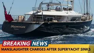 Italian Prosecutors Probe Manslaughter After Superyacht Sinks Off Sicily, Killing 7 inc Mike Lynch