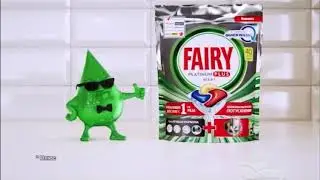 Реклама Fairy Platinum Plus - Босс чистоты