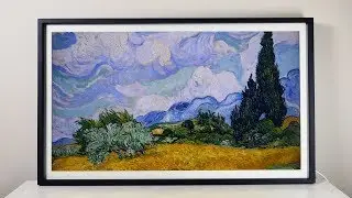 USING AN ENTIRE TV FOR ART?