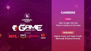 How to get into the Game Industry in Europe | India Game Developer Conference 2021 - 13th Edition