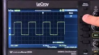 Teledyne LeCroy WaveAce Series Oscilloscopes - Measure with Cursors