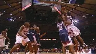 SYRACUSE VS UCONN BASKETBALL 2ND HALF HIGHLIGHTS,  BIG EAST TOURNAMENT, MARCH 7TH 2001