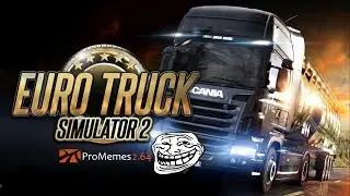 Euro Truck Simulator 2. Новый Профиль///TruckersMP///ProMod`s 2.64🚍 13 серия