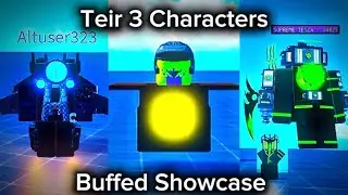 Superbox Siege Defense Tier 3 Characters (Buff+Showcase) 