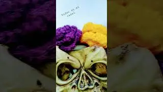 Diadema de flores para Catarina a crochet #crochet #loquehacemayita #diademuertos