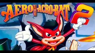 Aero the Acro Bat 2 video game (Shinyuden) A Batty Sequel
