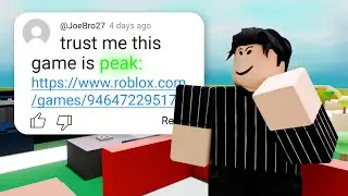 Playing YOUR Underrated Roblox Games