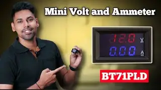 How to use Dual LED Mini Digital Voltmeter Amper Meter | BlackT  Digital Voltmeter BT71PLD