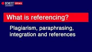 What is referencing?