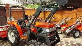 Японский трактор Kubota T22 с погрузчиком!!!