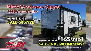 2021 Couple's Campers on Sale at Mid-State RV for $165 a Month!